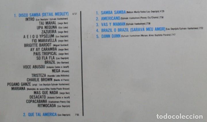Discos de vinilo: LP - TWO MAN SOUND - DISCO SAMBA (VERSION INTEGRA) - - HISPAVOX - 1980 - Foto 2