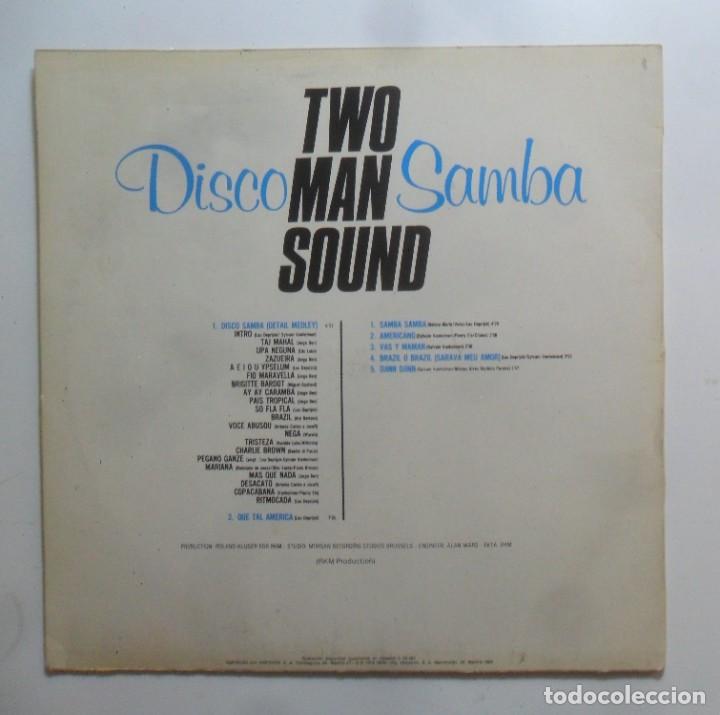 Discos de vinilo: LP - TWO MAN SOUND - DISCO SAMBA (VERSION INTEGRA) - - HISPAVOX - 1980 - Foto 3