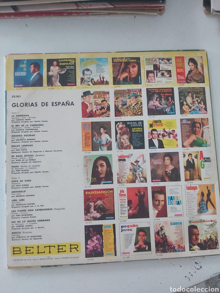 Discos de vinilo: GLORIAS DE ESPA&Ntilde;A. - Foto 2
