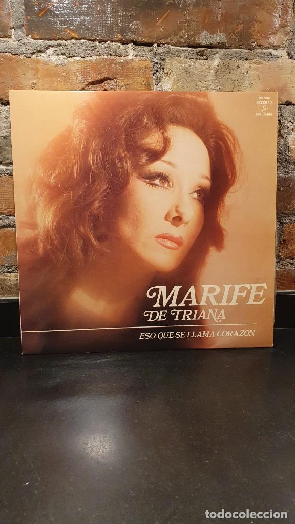 Discos de vinilo: Marif&eacute; de Triana Lp Eso que se llama coraz&oacute;n - Foto 1