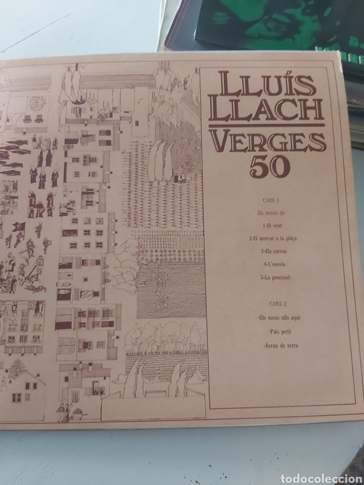 Discos de vinilo: LLuis LLACH. VERGES 50. - Foto 2
