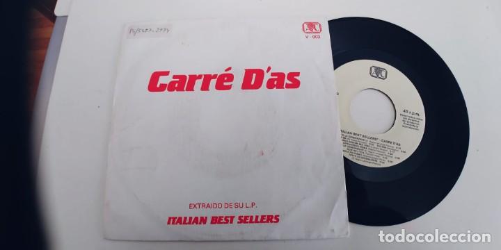 Discos de vinilo: CARRE DAS-SINGLE ITALIAN BEST SELLERS