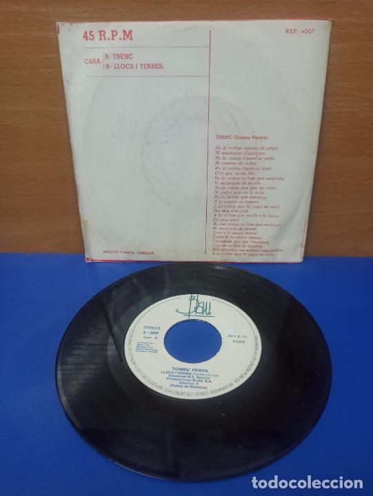 Discos de vinilo: SINGLE DISCO VINILO TOMEU PENYA TRENC - Foto 2