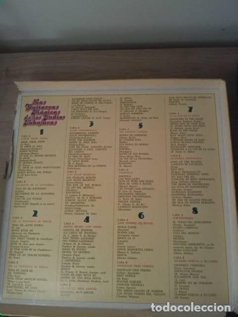 Discos de vinilo: LP Colecci&oacute;n Las Guitarras M&aacute;gicas de los Indios Tabajaras. Selecci&oacute;n Reader&rsquo;s Digest. 1979. - Foto 2