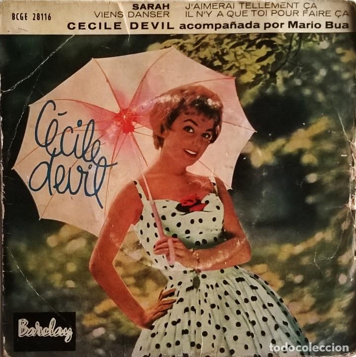 Discos de vinilo: C&eacute;cile Devil, Sarah, Barclay BCGE 28116 - Foto 1
