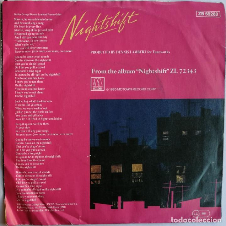 Discos de vinilo: Commodores, Nightshift, Motown ZB 69280 - Foto 2