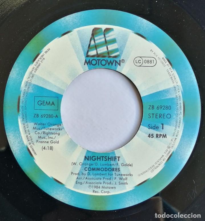 Discos de vinilo: Commodores, Nightshift, Motown ZB 69280 - Foto 4