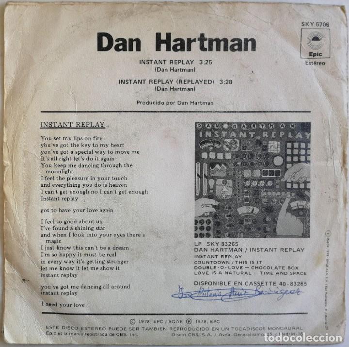 Discos de vinilo: Dan Hartman. Repeticion, Epic, Blue Sky SKY 6706 - Foto 2
