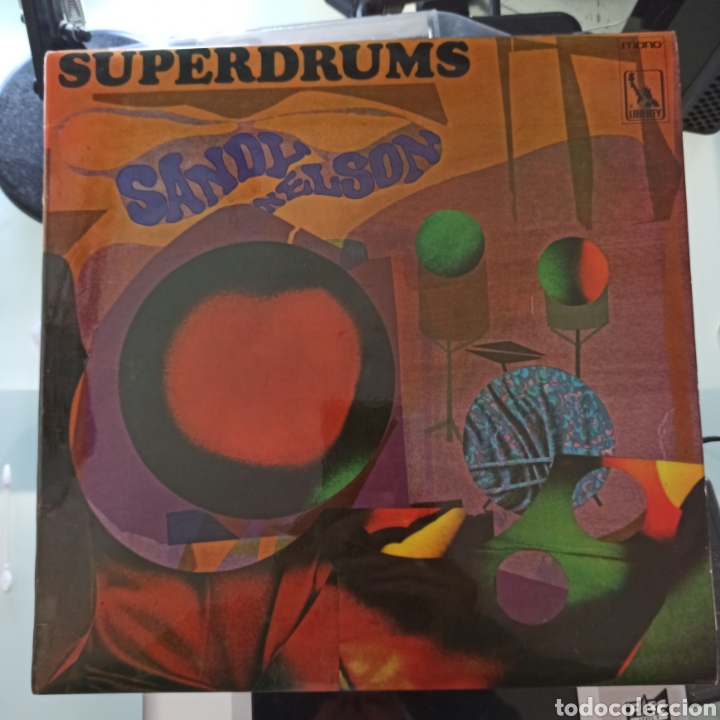 Discos de vinilo: Sandy Nelson - Superdrums! (Liberty, UK) - Foto 1
