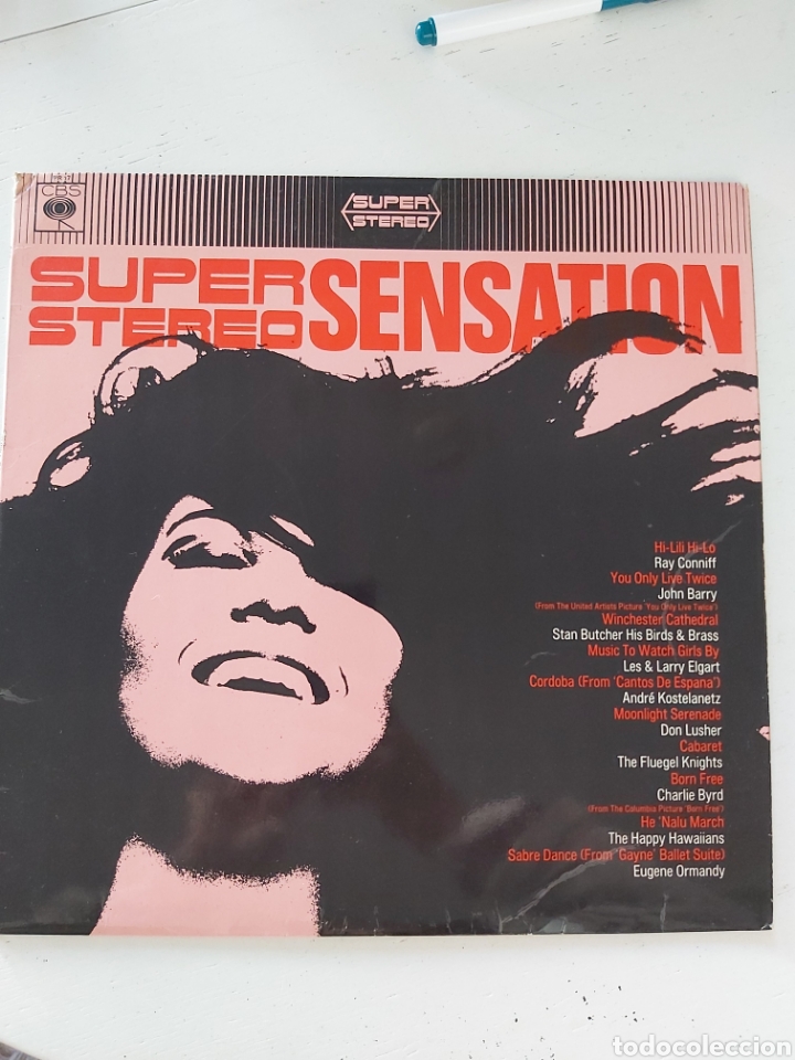 Discos de vinilo: SUPER STEREO SENSATION. VINILO.