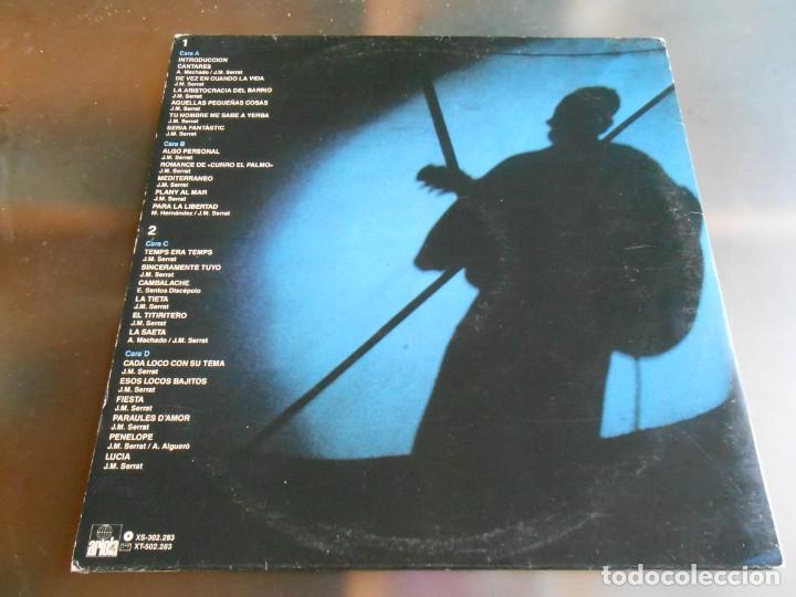 Discos de vinilo: SERRAT EN DIRECTO, 2 LP, INTRODUCCION + 23, A&Ntilde;O 1984 - Foto 3