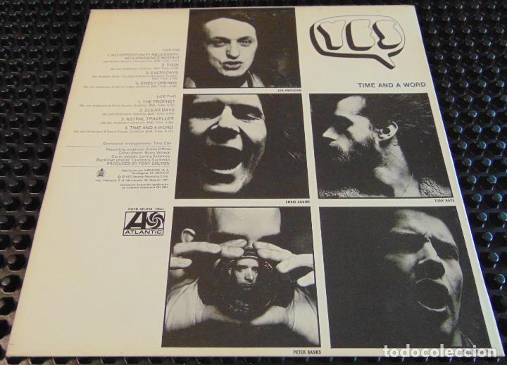 Discos de vinilo: YES - TIME AND A WORD - LP 1977 - Foto 2