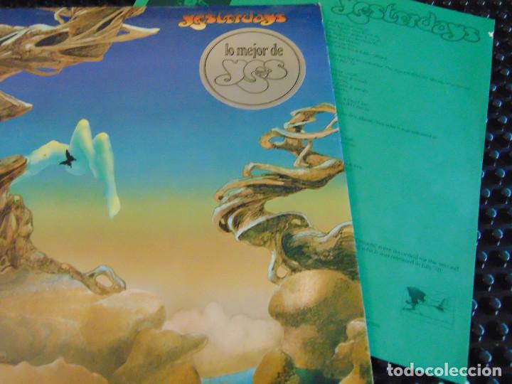 Discos de vinilo: YES - YESTERDAYS - LP 1975 - Foto 3