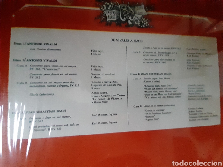 Discos de vinilo: O49- Colecci&oacute;n &rdquo;La Gran M&uacute;sica&rdquo; - Foto 3
