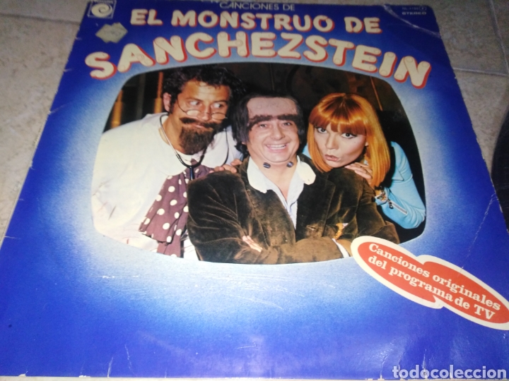 Discos de vinilo: CANCIONES DE EL MONSTRUO DE SANCHEZSTEIN-ORIGINAL A&Ntilde;O 1978 - Foto 1