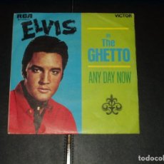 Discos de vinilo: ELVIS PRESLEY SINGLE IN THE GHETTO. Lote 249279405