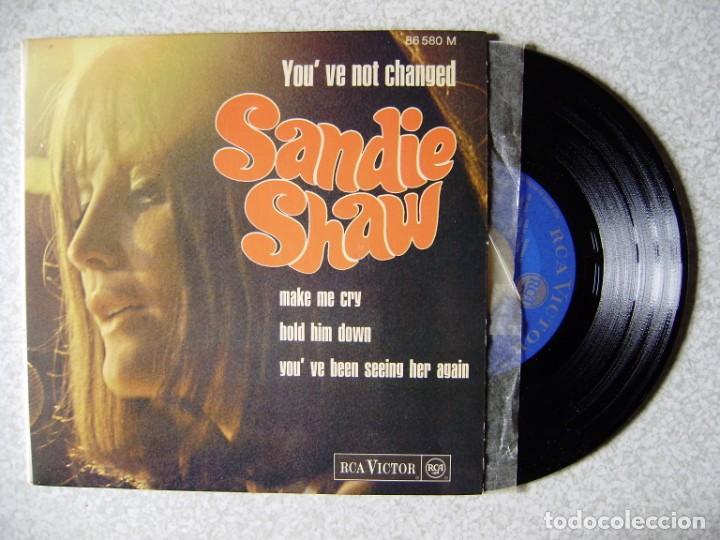 Discos de vinilo: SANDIE SHAW.YOU&acute;VE VE NOT CHANGED + 3...EX+