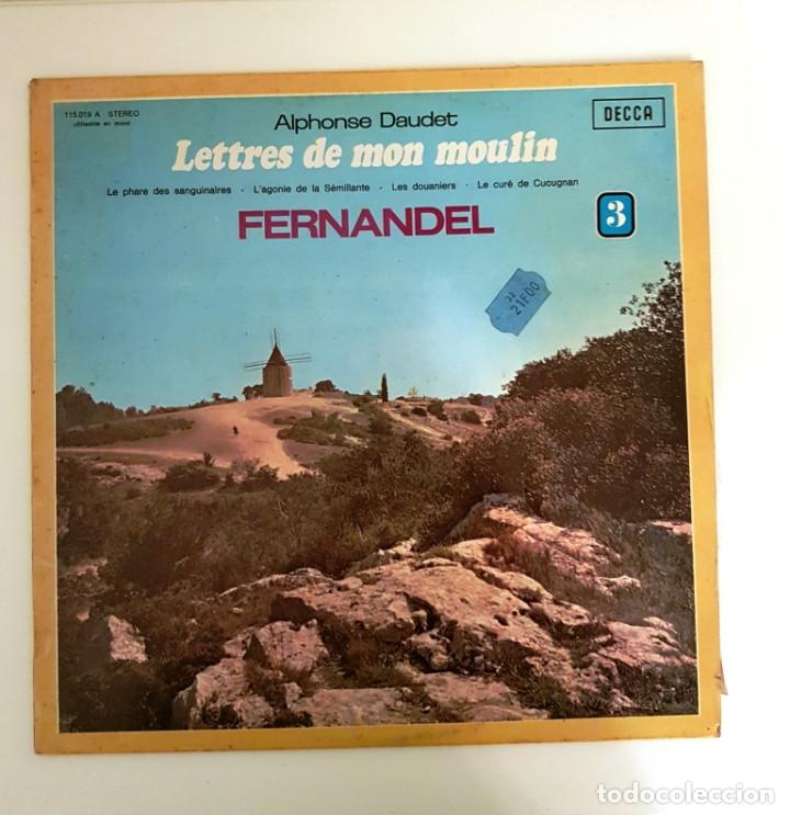 Discos de vinilo: Fernandel Lettres de Mon Moulin 6 - Foto 1