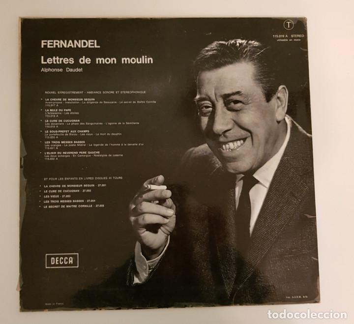 Discos de vinilo: Fernandel Lettres de Mon Moulin 6 - Foto 2