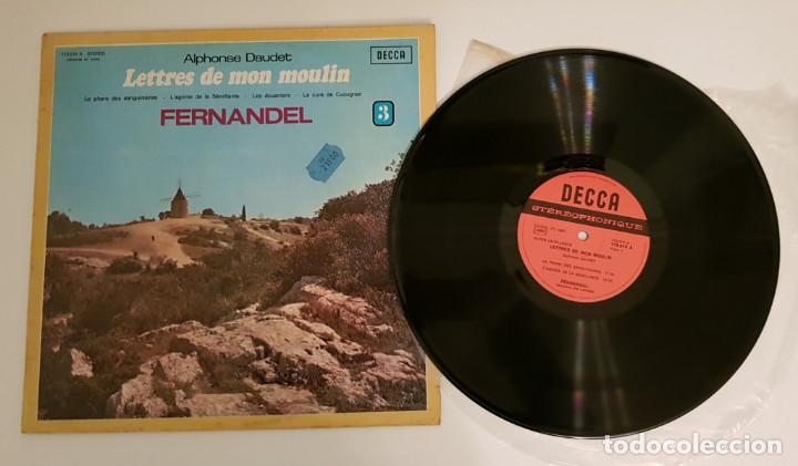 Discos de vinilo: Fernandel Lettres de Mon Moulin 6 - Foto 3
