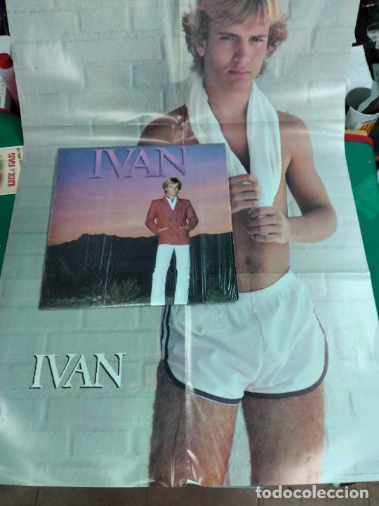 Discos de vinilo: IVAN. SIN AMOR. LP CON POSTER GIGANTE. - Foto 1