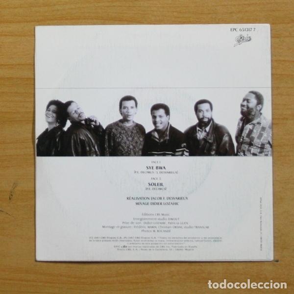 Discos de vinilo: KASSAV - SYE BWA - SINGLE - Foto 3