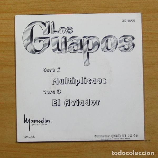 Discos de vinilo: LOS GUAPOS - MULTIPLICAOS - SINGLE - Foto 3
