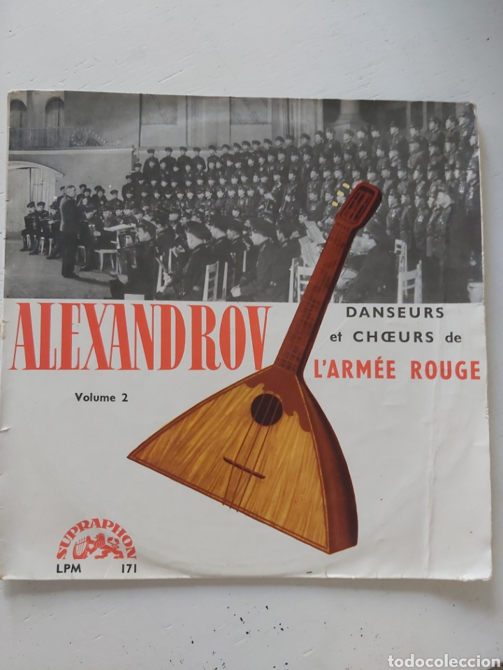 Discos de vinilo: Alexandrov. Danzas del ej&eacute;rcito rojo. LP. - Foto 1