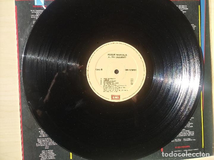 Discos de vinilo: Roque Narvaja Al d&iacute;a siguiente EMI 1984 IMPECABLE - Foto 5