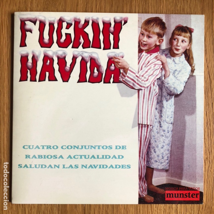 Discos de vinilo: FUCKIN&rsquo; NAVIDAD - varios - single - Foto 1