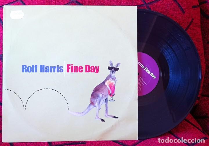 Discos de vinilo: ROLF HARRIS ** Fine Day ** 2000 MAXI SINGLE VINILO UK - Foto 1
