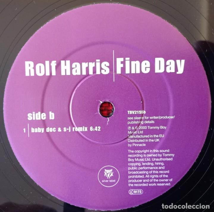 Discos de vinilo: ROLF HARRIS ** Fine Day ** 2000 MAXI SINGLE VINILO UK - Foto 4