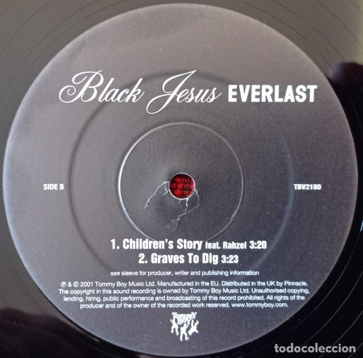 Discos de vinilo: EVERLAST ** Black Jesus ** ORIGINAL 2001 MAXI SINGLE VINILO - Foto 4