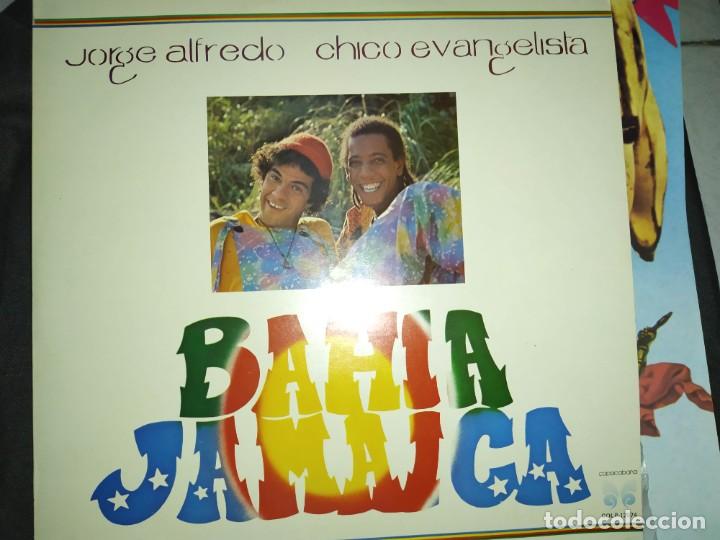 Vinyl records: Jorge Alfredo, Chico Evangelista &lrm;&ndash; Bahia Jamaica LP MADE IN BRAZIL