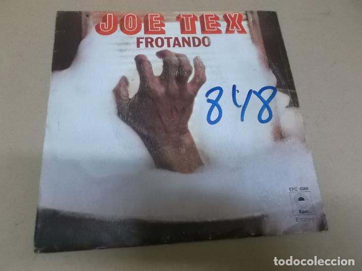 Discos de vinilo: JOE TEX (SINGLE) RUB DOWN A&Ntilde;O 1978 - Foto 1