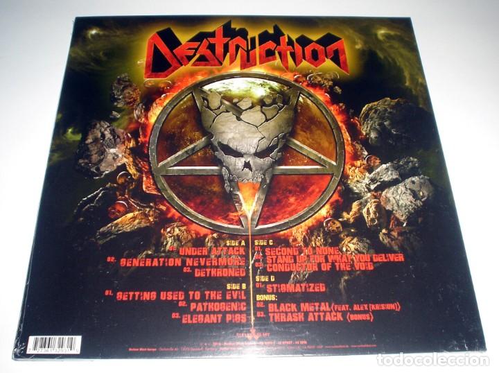 Discos de vinilo: LP DESTRUCTION - UNDER ATTACK - Foto 2