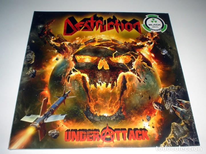 Discos de vinilo: LP DESTRUCTION - UNDER ATTACK - Foto 1