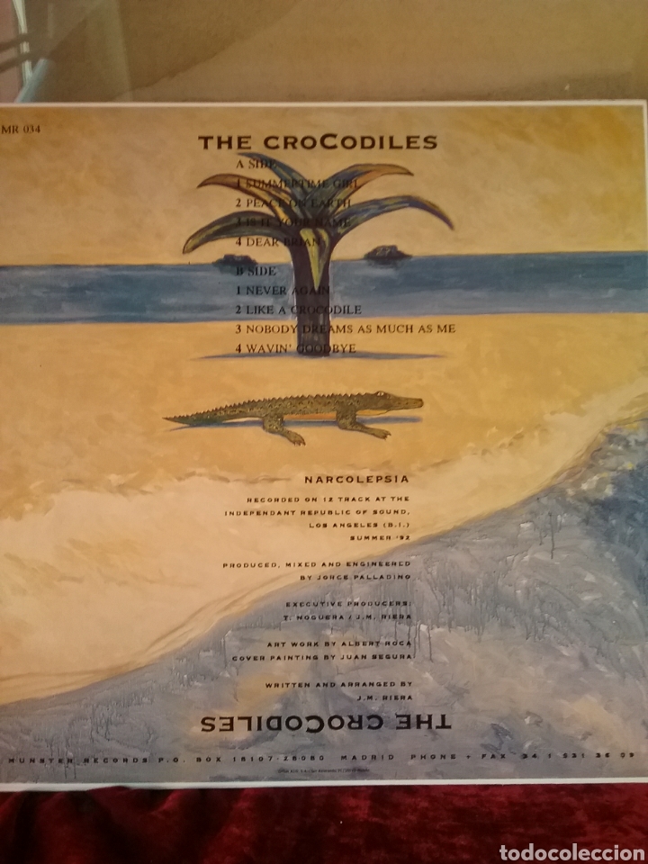 Discos de vinilo: The CroCodiles 1992 Munster Records - Foto 2