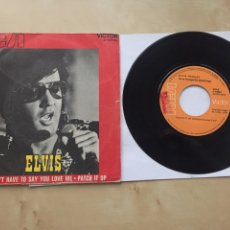 Discos de vinilo: ELVIS PRESLEY - YOU DON’T HAVE TO SAY YOU LOVE ME / PATCH IT UP - SINGLE RADIO PROMO 7” 1971 ESPAÑA. Lote 250163565