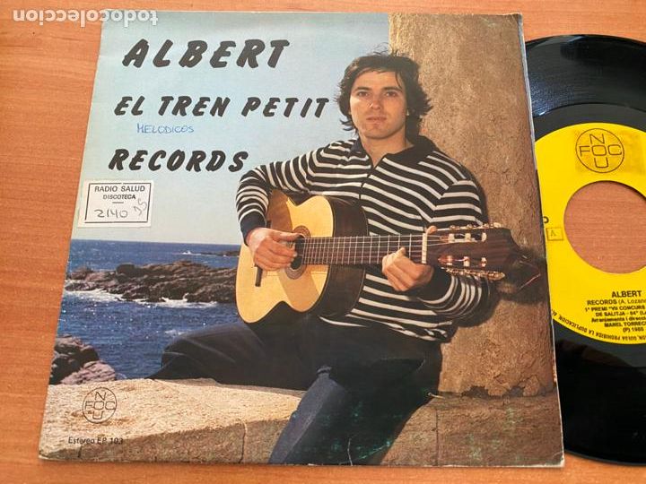 Discos de vinilo: ALBERT (EL TREN PETIT) SINGLE ESPA&Ntilde;A 1985 PROMO (EPI22)