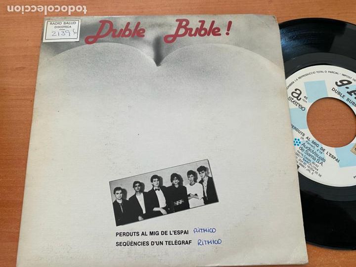 Discos de vinilo: DUBLE BUBLE (PERDUTS AL MIG DEL ESPAI) SINGLE ESPA&Ntilde;A 1985 (EPI22) - Foto 1