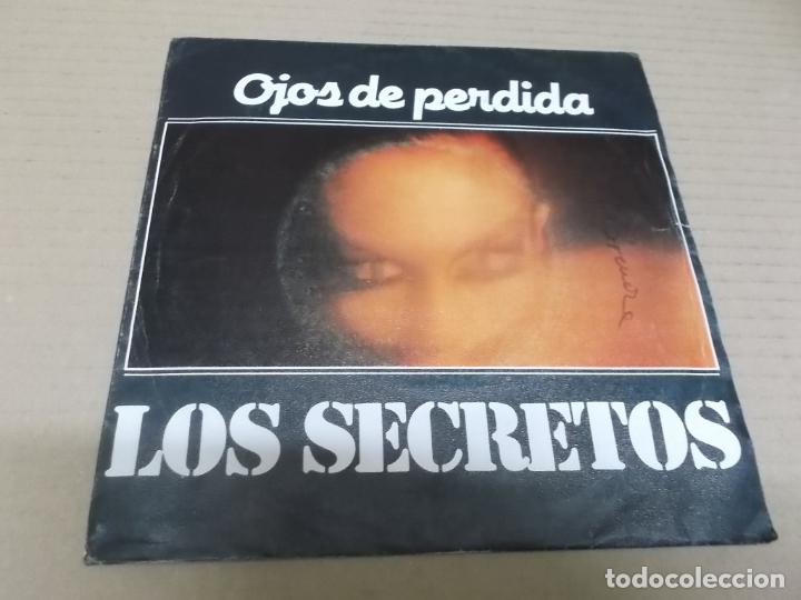 Discos de vinilo: LOS SECRETOS (SINGLE) OJOS DE PERDIDA A&Ntilde;O 1981 - Foto 1