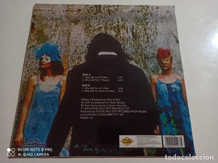 Discos de vinilo: Tony Di Bart - Why Did Ya (12&rdquo;) - Foto 2