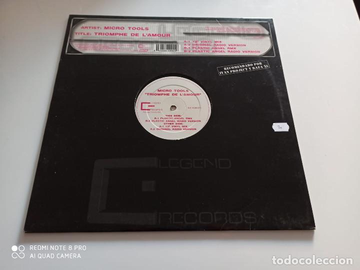Discos de vinilo: Micro Tools - Triomphe De LAmour (12&rdquo;) - Foto 1