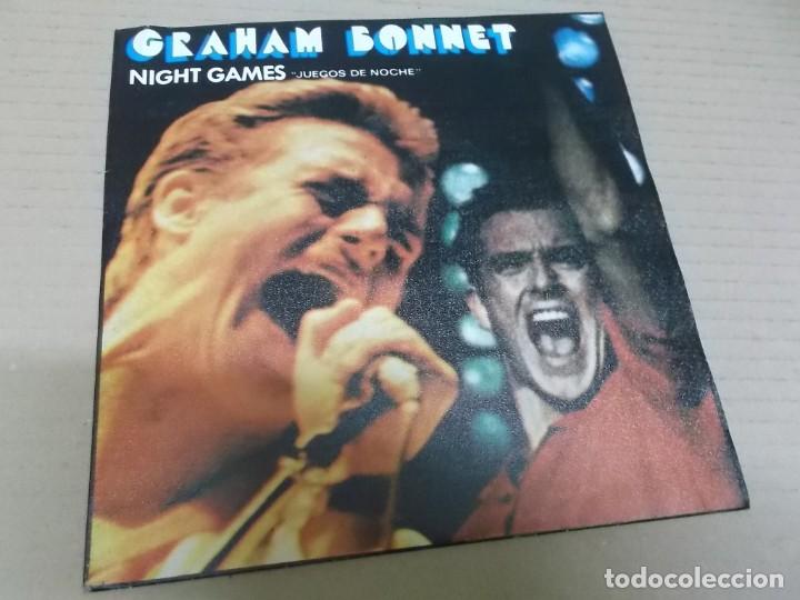 Discos de vinilo: GRAHAM BONNET (SN) NIGHT GAMES A&Ntilde;O 1981 - Foto 1