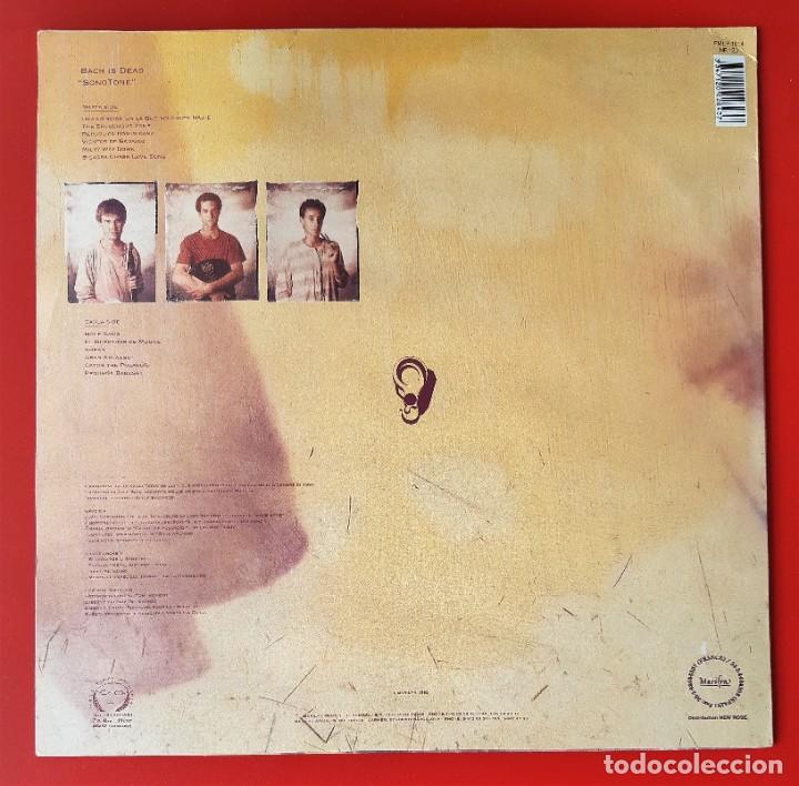 Discos de vinilo: BACH IS DEAD - SONOTONE LP (DAVID RODRIGUEZ, BEEF, LA ESTRELLA DE DAVID) - Foto 2