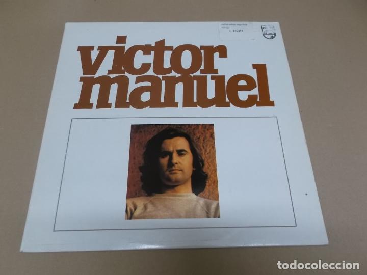 Discos de vinilo: VICTOR MANUEL (LP) V. M. A&Ntilde;O 1988 - Foto 1
