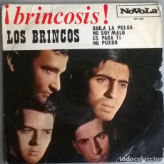 Discos de vinilo: LOS BRINCOS. BRINCOSIS. BAILA LA PULGA/ NO SOY MALO/ ES PARA TI/ NO PUEDO. NOVOLA, SPAIN 1965 EP. Lote 251089100