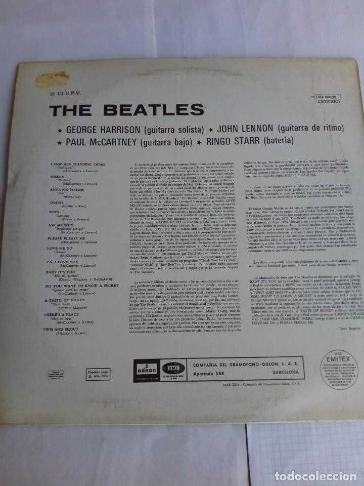 Discos de vinilo: THE BEATLES-PLEASE PLEASE ME - Foto 2