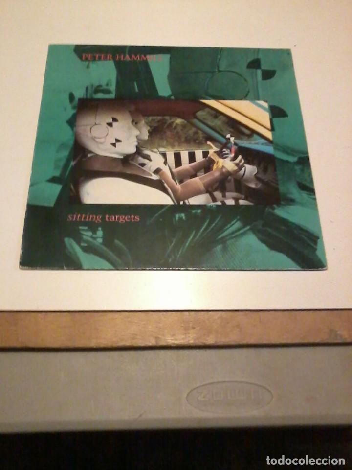 Discos de vinilo: Peter Hammill Lp Sitting Targets FR.1981. Letras - Foto 1